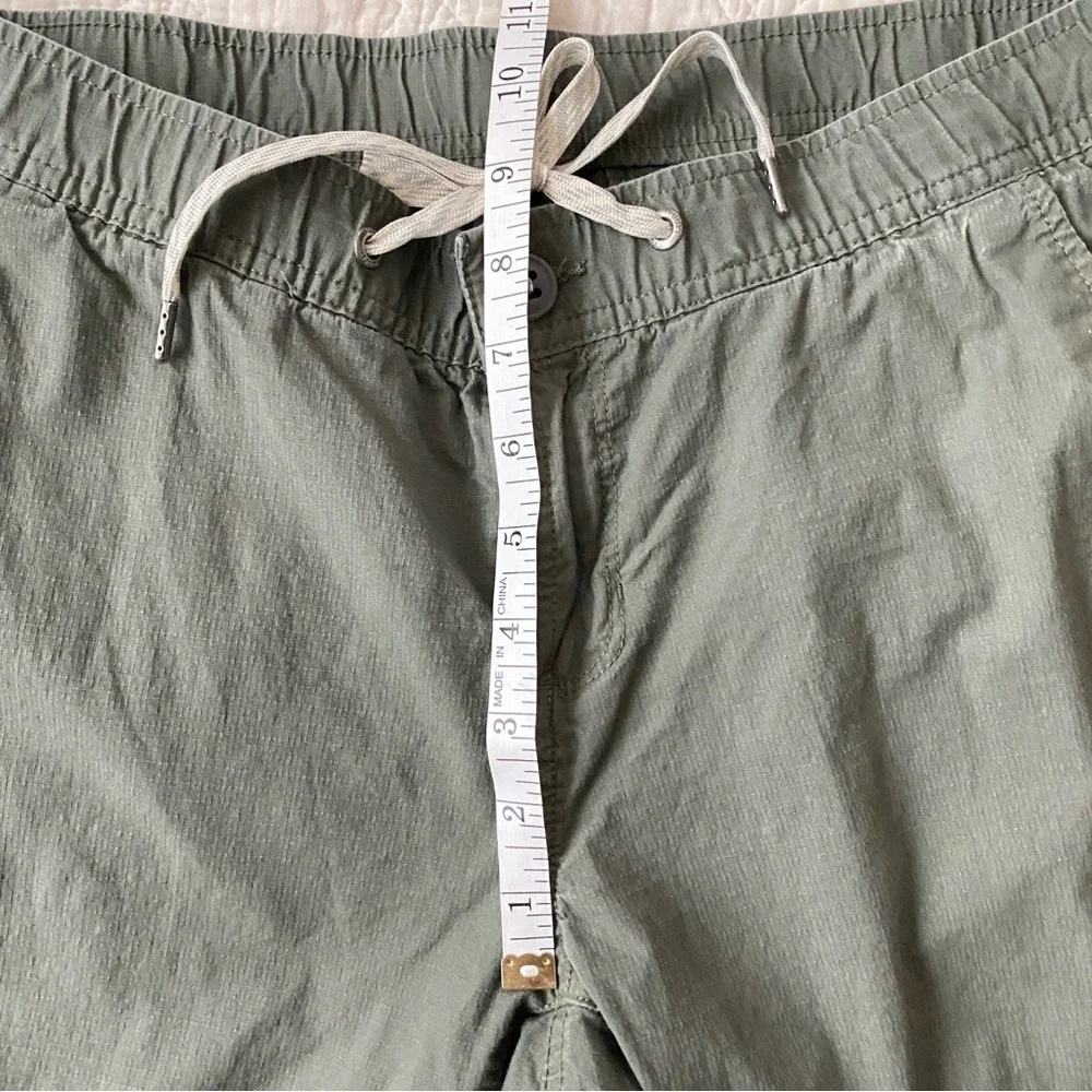 Vuori Ripstop Army Green Active Hiking Camping Pants Size S - Picture 6 of 12